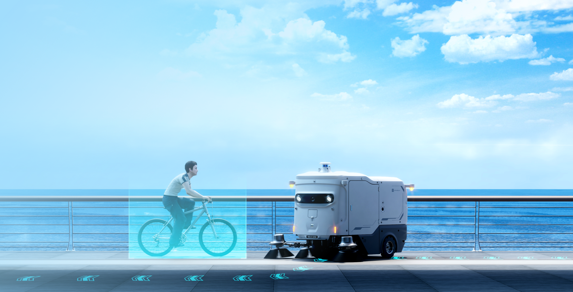 Solis S200 Ultra Multifunctional Autonomous Sweeper - Image 3