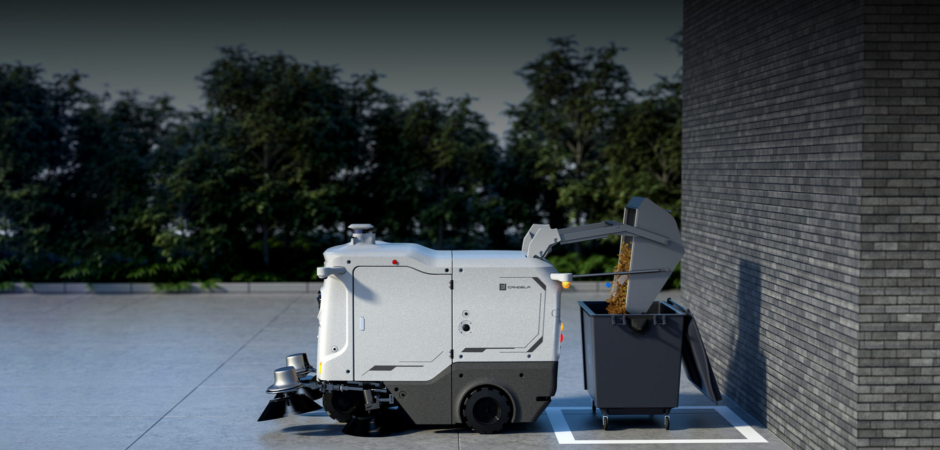 Solis S200 Ultra Multifunctional Autonomous Sweeper - Image 4